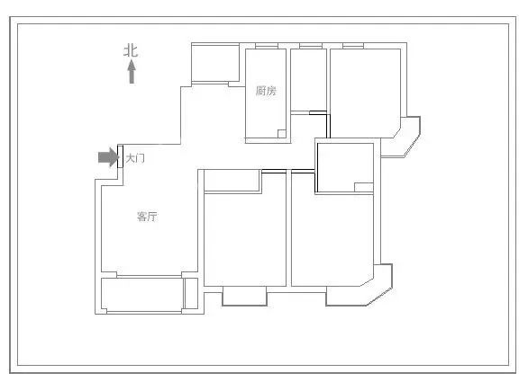 入戶(hù)門(mén)不能正對(duì)廁所和廚房門(mén)